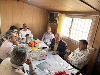 بازدید معاون مهندسی و ساخت راه و شهرسازی قزوین از پروژه بهسازی محور آبیک–محمدیه