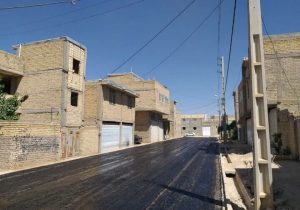آسفالت معابر بیش از ۱۱۰ روستای شیراز