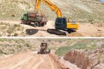 شتاب توسعه عمرانی در روستاهای شیروان؛ جاده برزلی آماده آسفالت شد