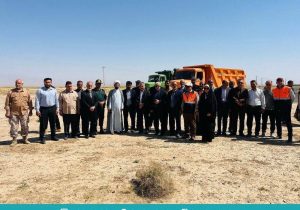 آغاز عملیات اجرایی روکش آسفالت جاده برآباد– حارث آباد