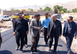پیگیریهای امامی راد به ثمر نشست/ راه مواصلاتی روستای گوری آسفالت شد