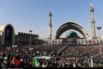 مراسم وداع با امام شهید و طنین شعار خونخواهی