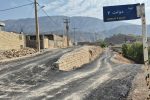 آسفالت همه کوچه ها و معابر شهر لنده