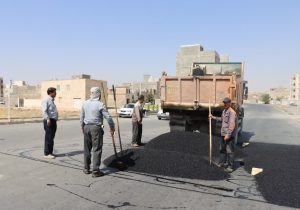 بهسازی ۵۳ هزار متر مربع از معابر شهری خمین هدفگذاری شد