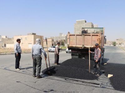 بهسازی ۵۳ هزار متر مربع از معابر شهری خمین هدفگذاری شد