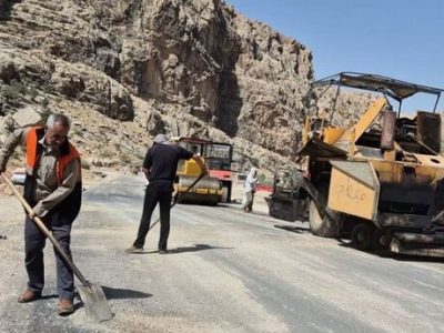 راه ارتباطی «تنگ پیرزال» شهرستان چرام، از دهلیز مرگ تا آستانه بهرهبرداری