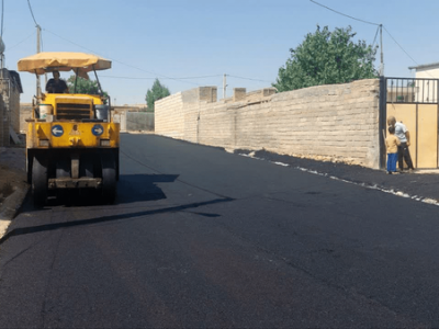 آسفالت ۲۰ روستای محروم هلیلان در مسیر اجرا