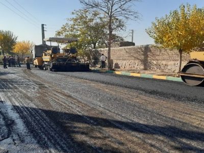 بهسازی معابر شهر چهارباغ سرعت می گیرد