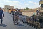 تکمیل آسفالت معابر اصلی روستای توتل ملایر در قالب فاز نخست طرح هادی