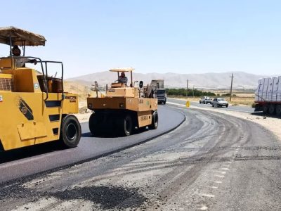 آغاز عملیات روکش آسفالت محور تهران- شهریار