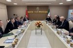 دیدار اژه ای با جمعی از تجار و فعالان اقتصادی ایرانی و هندی