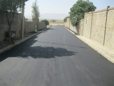 تکمیل عملیات بهسازی معابر روستای «بلرتو» در ملایر/۵۰۰۰ مترمربع از معابر آسفالت شد