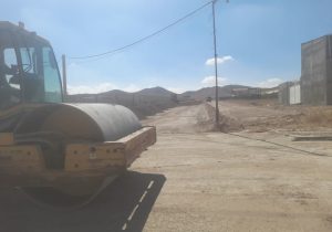 آغاز زیر سازی و آسفالت معابر شهرکهای صنعتی فاروج و شیروان