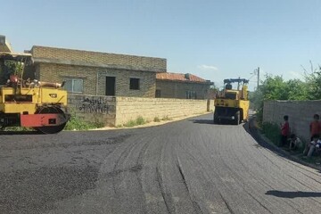 معابر ۲۶۱ روستای آذربایجانشرقی آسفالت شد